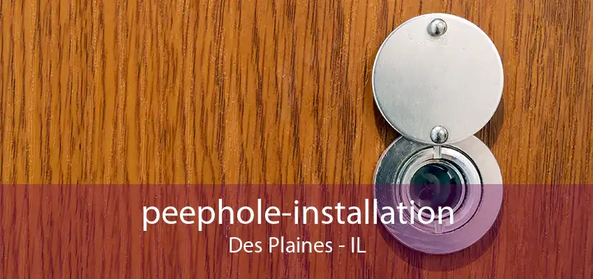 peephole-installation Des Plaines - IL